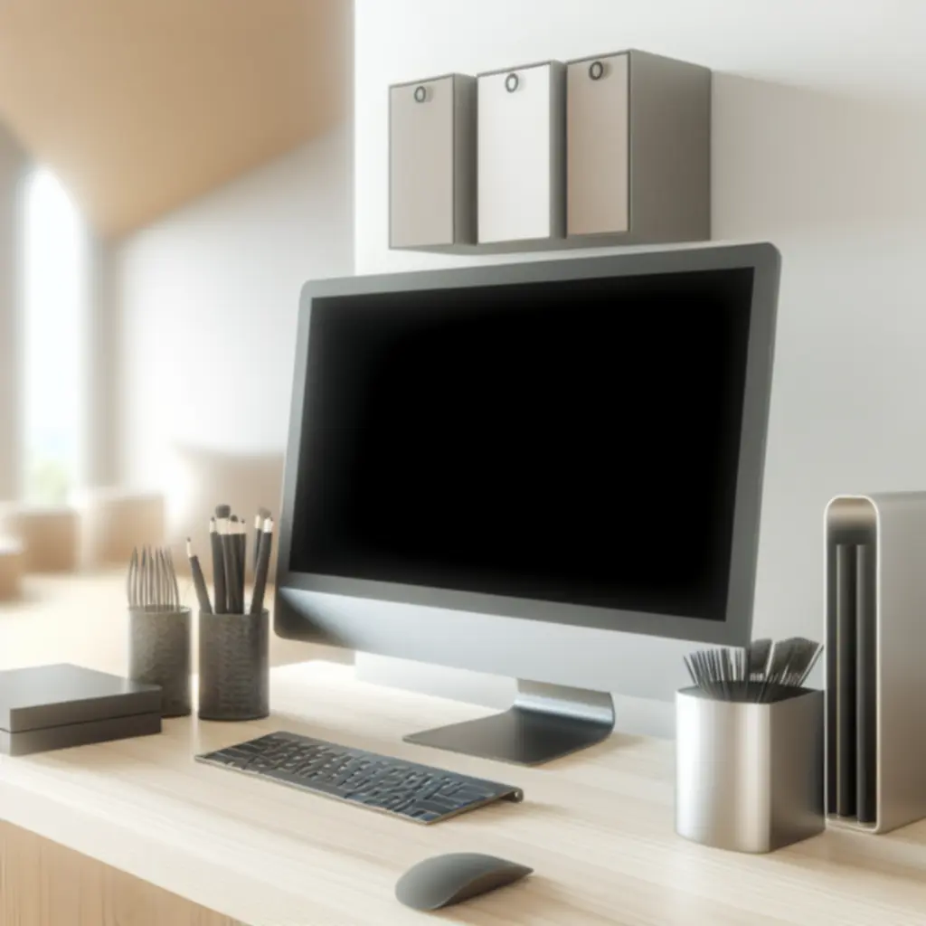 Biuro Domowe Minimalistyczne